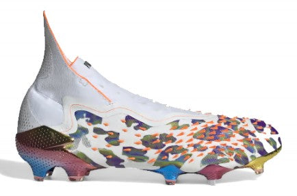 Adidas Predator Freak+ FG Limited Edition - Elite Paul Pogba x Stella McCartney - White/Core Black/Signal Orange – Boots Plug, photo 1