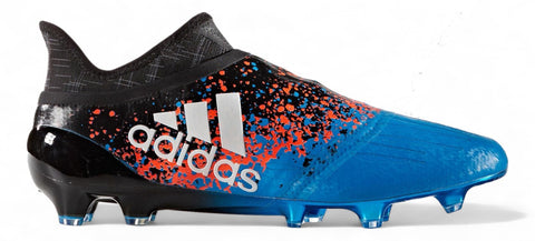 adidas X16+ Purechaos FG/AG 'Core Black/White/Shock Blue LIMITED EDITION'
