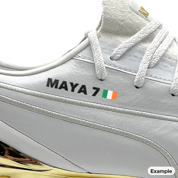 Beispiel: MAYA 7 und Irland-Flagge in Schwarz