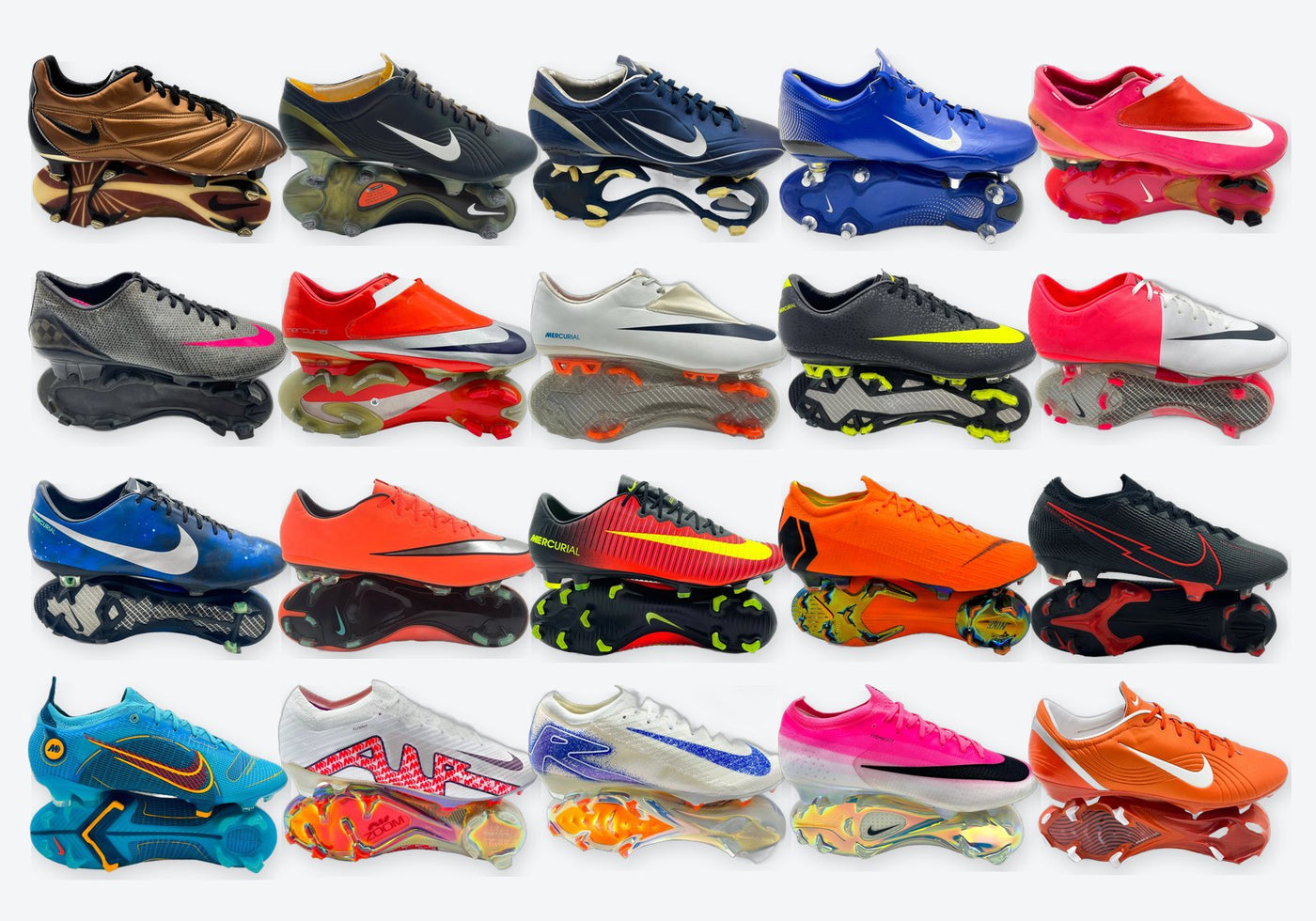 Every Nike Mercurial Vapor, from the Match Mercurial R9 to the Vapor 17 and the 2025 Vapor I RGN remake – Boots Plug