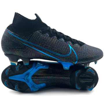 Nike Mercurial Superfly 7 FG - Elite Wavelength - Black/Laser Blue