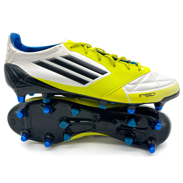 こ*ち様 f50 adizero4 25.5 Adidas F50 Adizero SG “White / Lime” – Boots Plug