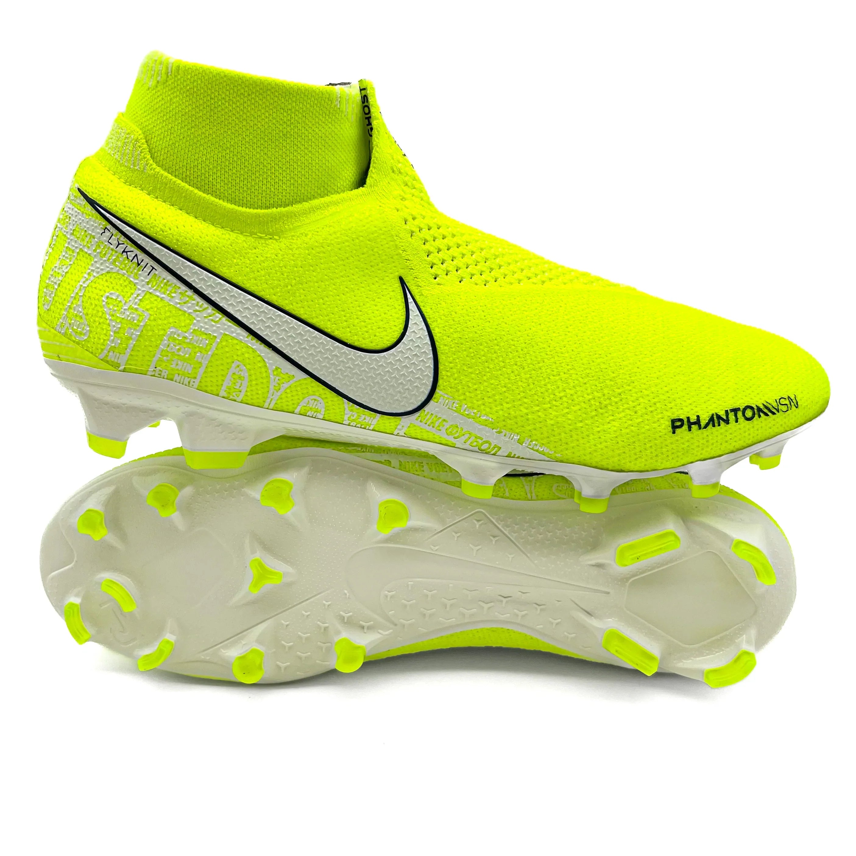 Nike Phantom Vision FG Volt Boots Plug