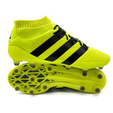 Adidas Ace 16.1 Primeknit FG “Solar Yellow/Core Black/Metallic Silver'