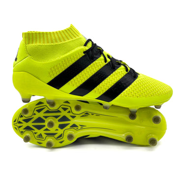 Adidas Ace 16.1 Primeknit FG ELITE “Solar Yellow/Core Black/Metallic Silver'