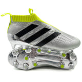 Adidas Ace 16+ Purecontrol SG 'Mercury Silver Metallic/Core Black/Solar Yellow'