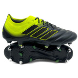 Adidas Copa 19.1 SG 'Exhibit - Core Black/Solar Yellow'