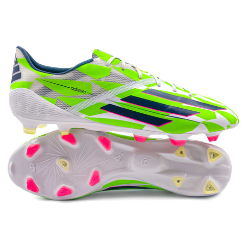Adidas F50 Adizero FG 'Running White/Rich Blue/Neon Green'