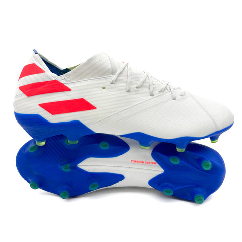 Adidas Nemeziz 19.1 Messi '302 Redirect - Footwear White/Solar Red/Football Blue'