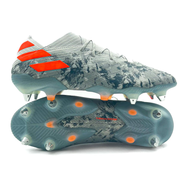 Adidas Nemeziz 19.1 SG Elite 'Grey Two/Solar Orange/Core White