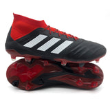 Adidas Predator 18.1 FG 'Team Mode - Core Black/Footwear White/Red'