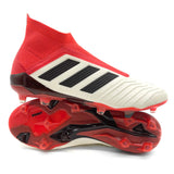 Adidas Predator 18+ FG 'Cold Blooded - Footwear White/Core Black/Real Coral'