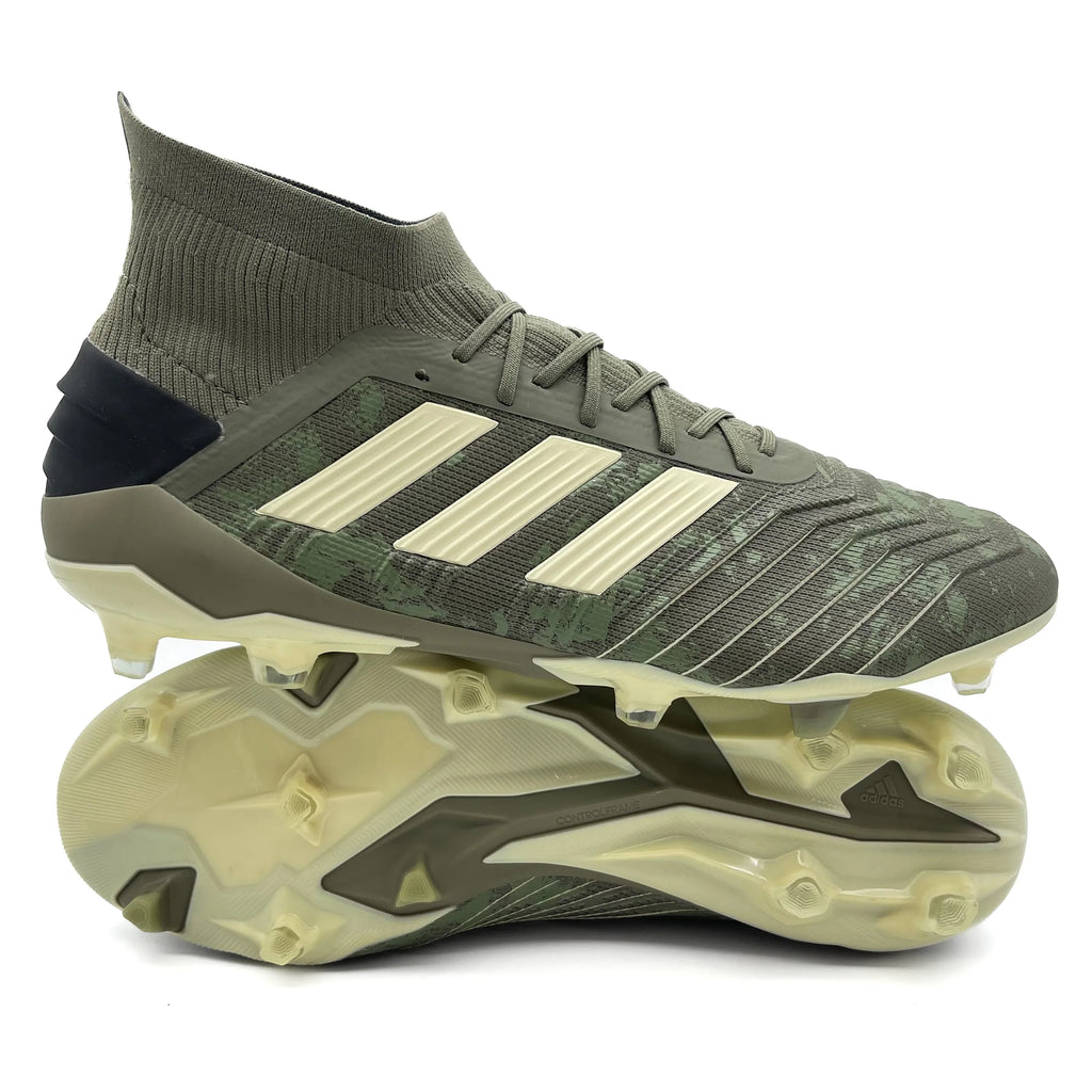 Adidas Predator 19.1 FG ELITE 'Encryption - Legion Green/Sand