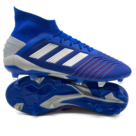 Adidas Predator 19.1 FG 'Exhibit - Bold Blue/Silver Metallic'