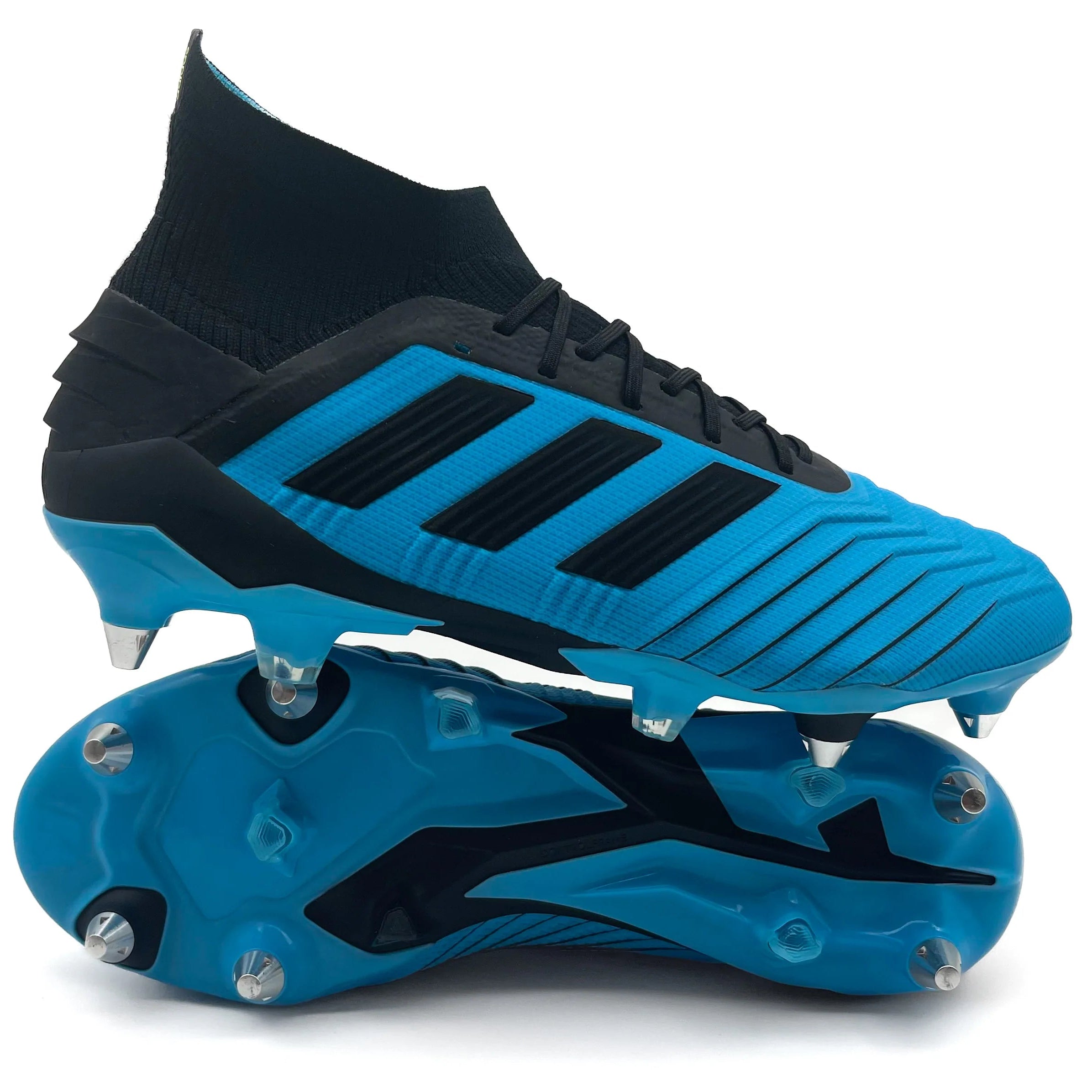 Adidas Predator 19.1 SG ELITE 'Hard Wired - Bright Cyan/Core Black Adidas Predator 19.1 SG ELITE 'Hard Wired - Bright Cyan/Core Black