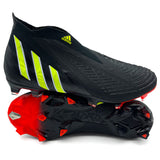 Adidas Predator Edge+ FG 'Shadowportal - Core Black/Solar Yellow/Solar Red'