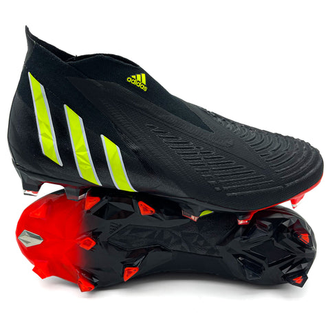 Adidas Predator Edge+ FG 'Shadowportal - Core Black/Solar Yellow/Solar Red'