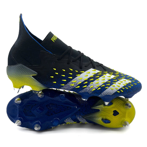 Adidas Predator Freak.1 SG 'Superlative - Core Black/Footwear White/Solar Yellow'