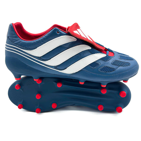 Adidas Predator Precision FG 'Blue Grey/Footwear White/Collegiate Red LIMITED EDITION'