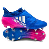 Adidas X 16+ Purechaos SG 'Blue Blast - Blue/White/Shock Pink'