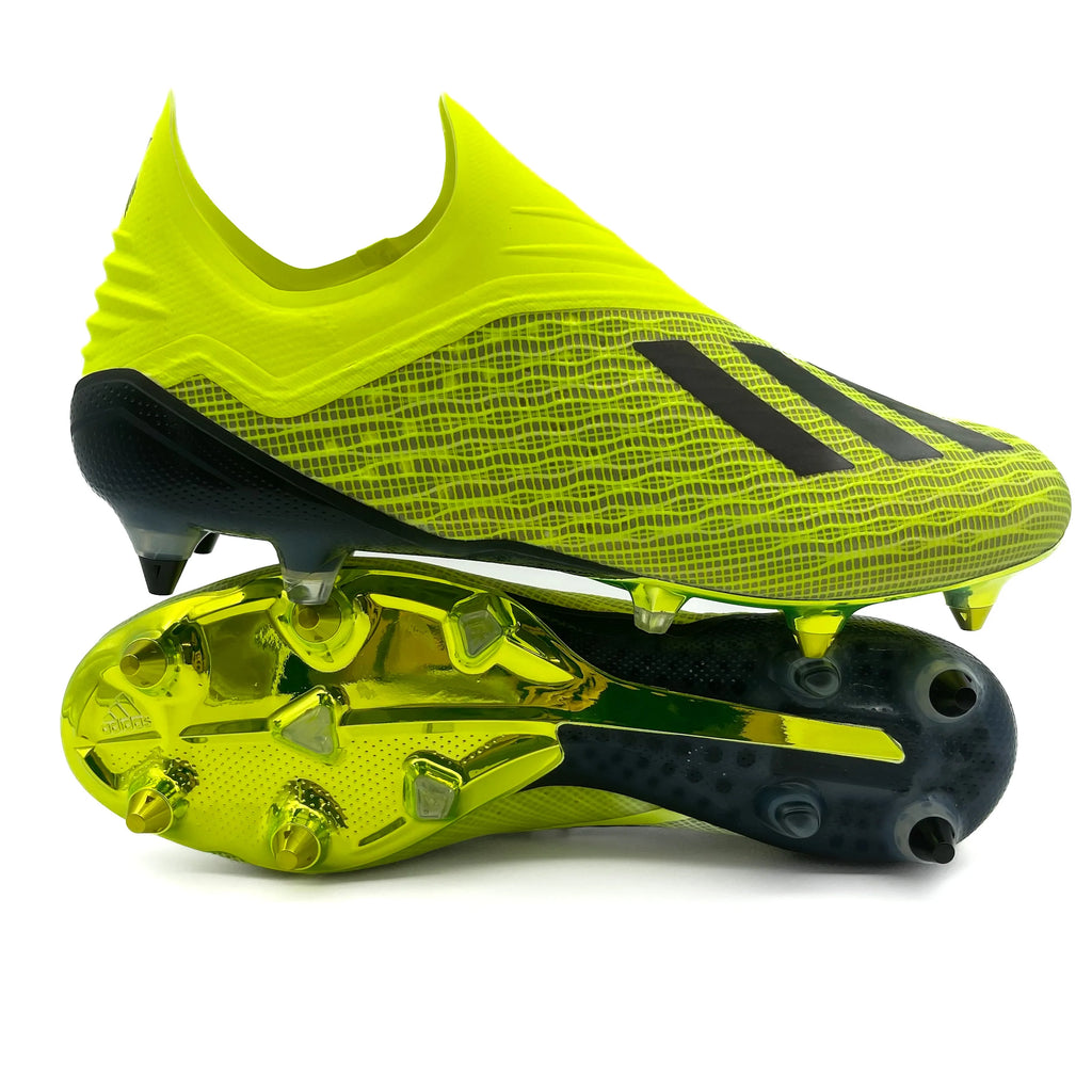Adidas X 18+ SG ELITE 'Team Mode - Solar Yellow/Core Black Adidas X 18+ SG ELITE 'Team Mode - Solar Yellow/Core Black