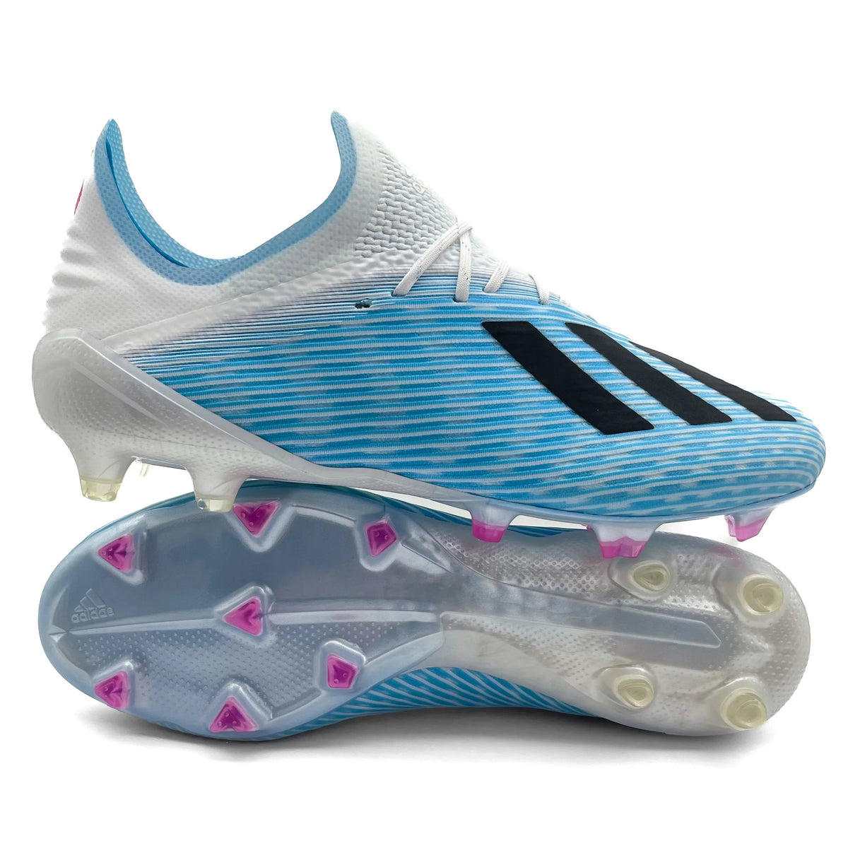 Adidas X 19.1 FG ELITE 'Hard Wired - Bright Cyan/Core Black/Shock