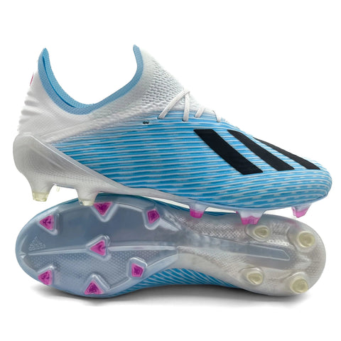 Adidas X 19.1 FG 'Hard Wired - Bright Cyan/Core Black/Shock Pink'