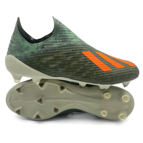 Adidas X 19+ FG 'Encryption - Legion Green/Solar Orange/Core White'