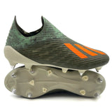 Adidas X 19+ SG 'Encryption - Legion Green/Solar Orange/Core White'