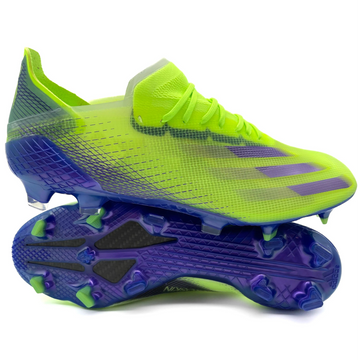Adidas X Ghosted.1 FG - Elite Precision To Blur - Signal Green/Energy Ink/Semi Solar Slime – Boots Plug, photo 1