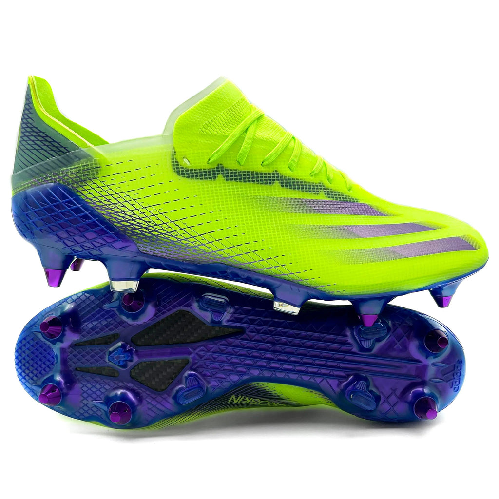 adidas XゴーストSG Adidas X Ghosted.1 SG ELITE 'Signal Green/Energy Ink/Semi Solar