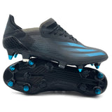 Adidas X Ghosted.1 SG 'Superstealth - Core Black/Signal Cyan'