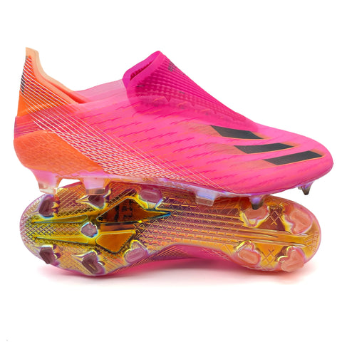 Adidas X Ghosted+ FG 'Superspectral - Shock Pink/Core Black/Screaming Orange'