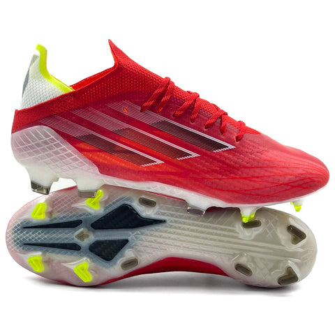 Adidas X Speedflow.1 FG ' Meteorite - Red/Core Black/Solar Red'