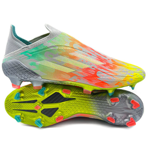 Adidas X Speedflow+ FG 'Numbers Up - Clonix/Footwear White/Solar Yellow'