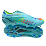 Adidas X Speedportal+ FG 'Al Rihla - Clear Aqua/Solar Red/Power Blue'