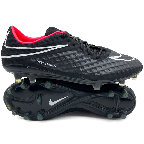 Nike Hypervenom サッカーシューズ ブラック/ホワイトSG Nike_Hypervenom_Phantom_1_FG_B