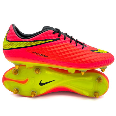 シューズ nike hypervenom phantom sg 26.5 Nike Hypervenom Phantom SG-PRO Bright Crimson/Volt/Black