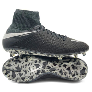 Nike Hypervenom Phantom 2 FG Elite 'Tech Craft Pack 2.0 - Black/Silver Metallic'