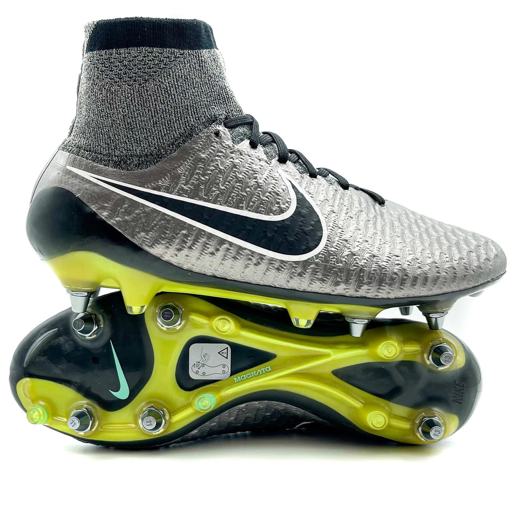 Nike Magista Obra 1 SG-PRO Elite 'Metalic Pewter/Black/White