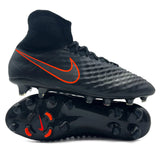 Nike Magista Obra 2 FG 'Black/Total Crimson'