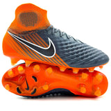 Nike Magista Obra 2 FG 'Fast AF - Dark Grey/Black/Total Orange'