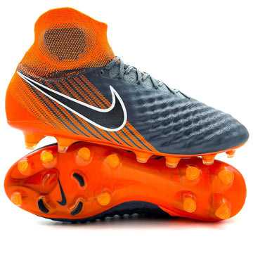 Nike Magista Obra 2 FG Elite'Fast AF - Dark Grey/Black/Total Orange'