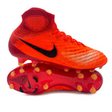 Nike Magista Obra 2 FG 'Radiation Flare - Total Crimson/Black'