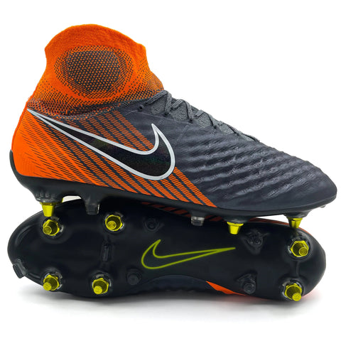 Nike Magista Obra 2 SG AC 'Fast AF - Dark Grey/Black/Total Orange'