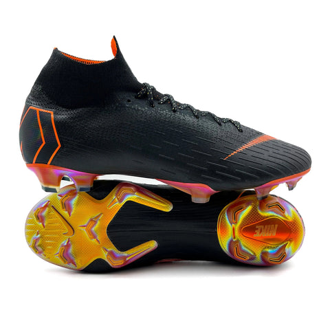 Nike Mercurial Superfly 6 FG 'Black/Total Orange/White'