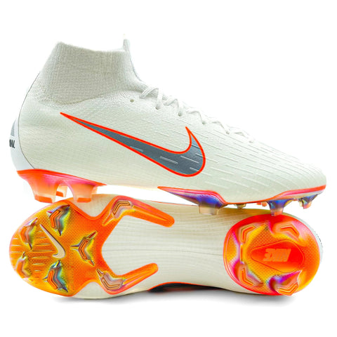 Nike Mercurial Superfly 6 FG 'Just Do It - White/Total Orange'
