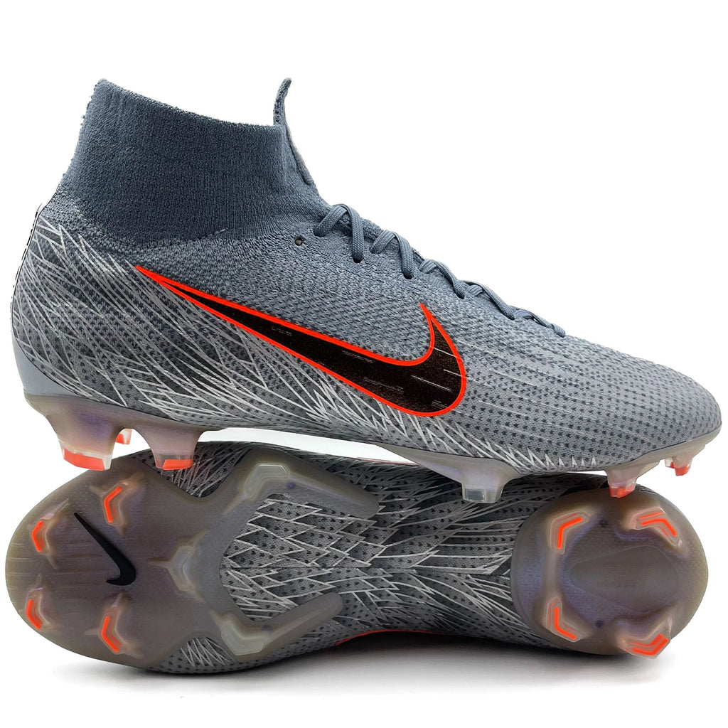 Nike Mercurial サッカーシューズ グレー・ブラック Nike Mercurial Superfly 6 FG Elite 'Victory - Wolf Grey/Black