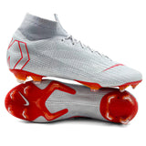 Nike Mercurial Superfly 6  'Raised On Concrete - Wolf Grey/Light Crimson'