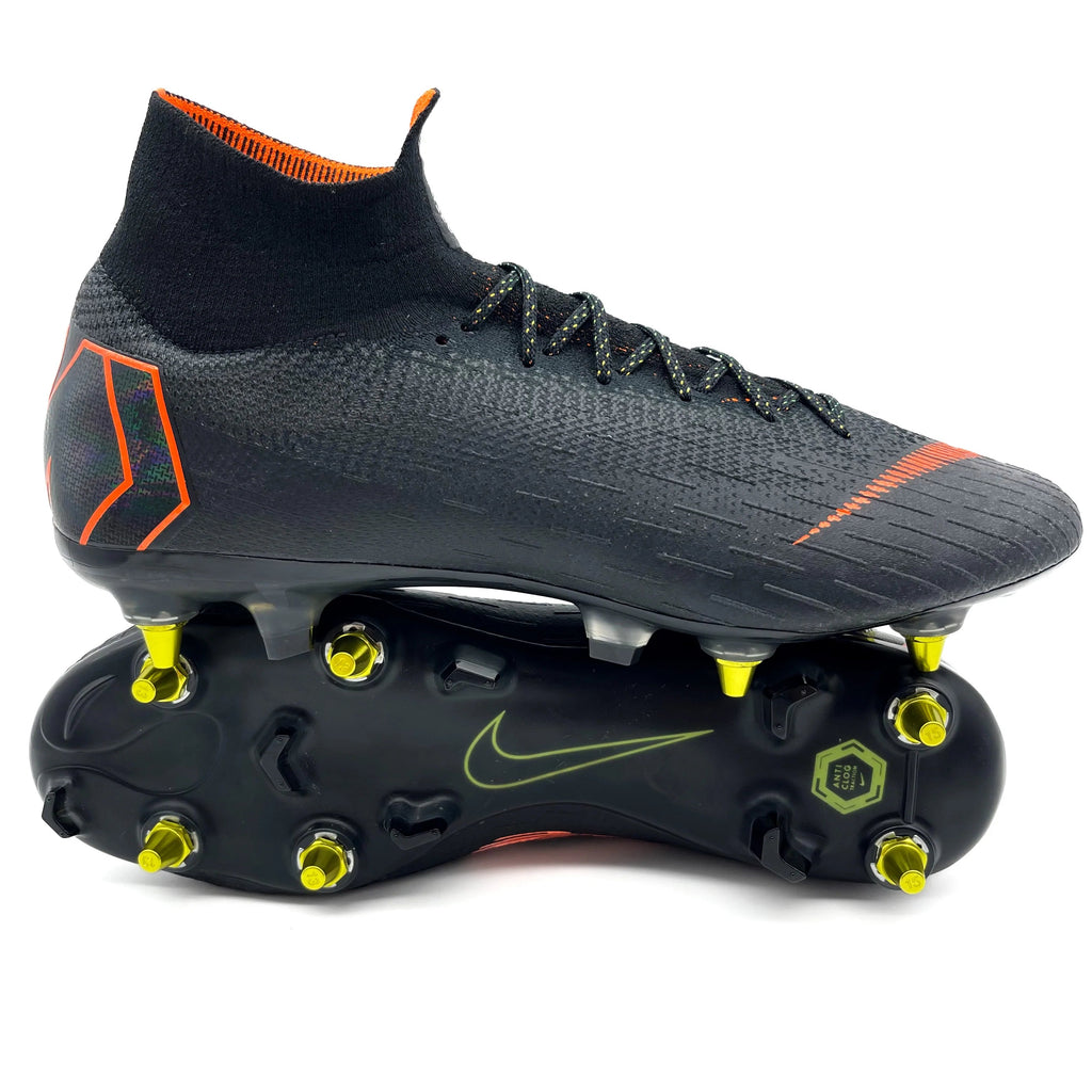 Nike Mercurial Superfly SG ELITE AC 'Black/Total Orange/White'